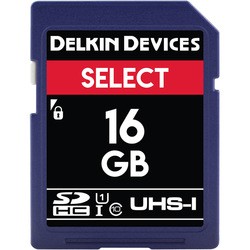 Delkin Devices SELECT UHS-I SDHC 16Gb