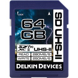 Delkin Devices Cinema SDXC UHS-II 64Gb