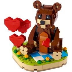 Lego Valentines Brown Bear 40462