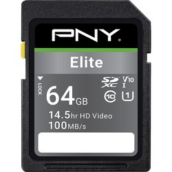 PNY Elite SDXC Class 10 U1 V10 64Gb