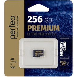 Perfeo Premium microSDXC UHS3 V30 256Gb