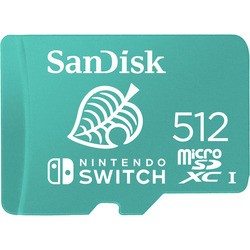 SanDisk microSDXC Memory Card For Nintendo Switch 512Gb