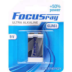 FOCUSray Ultra Alkaline 1xKrona