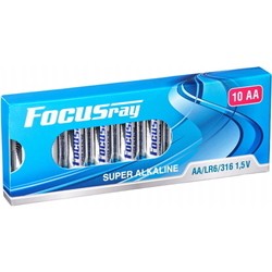 FOCUSray Super Alkaline 10xAA