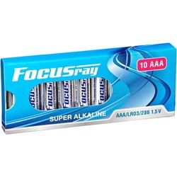 FOCUSray Super Alkaline 10xAAA