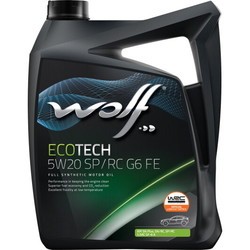 WOLF Ecotech 5W-20 SP/RC G6 FE 5L