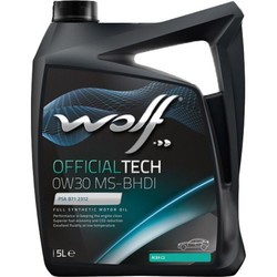 WOLF Officialtech 0W-30 MS-BHDI 5L