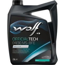 WOLF Officialtech 0W-30 MS-BFE 5L
