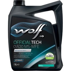 WOLF Officialtech 0W-20 MS-MFE 5L