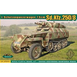 Ace L. Schutzenpanzerwagen 7.5 cm Sd.Kfz.250/8 (1:72)