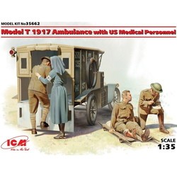 ICM Ambulance with US Medical Personnel (1:35)