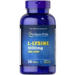 Puritans Pride L-Lysine 1000 mg 250 cap
