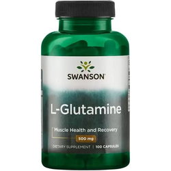 Swanson L-Glutamine 500 mg