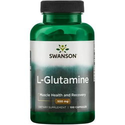 Swanson L-Glutamine 500 mg 100 cap