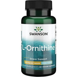 Swanson L-Ornithine 500 mg 60 cap