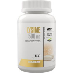 Maxler Lysine 500 mg 100 cap