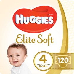 Huggies Elite Soft 4 / 120 pcs