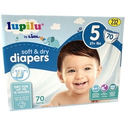 Lupilu Soft and Dry 5 / 70 pcs