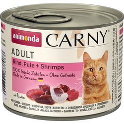 Animonda Adult Carny Beef/Turkey/Shrimps 0.2 kg