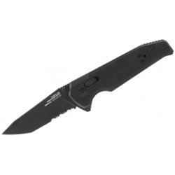 SOG Vision XR Black/Partially Serrated