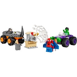 Lego Hulk vs Rhino Truck Showdown 10782