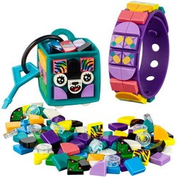 Lego Neon Tiger Bracelet and Bag Tag 41945