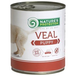 Natures Protection Puppy Canned Veal 0.8 kg