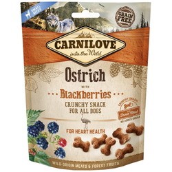 Carnilove Crunchy Snack Ostrich with Blackberries 0.2 kg