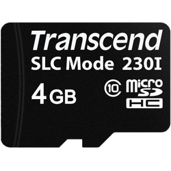 Transcend microSDHC SLC Mode 230I 4Gb