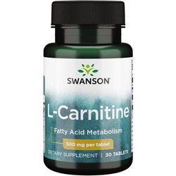 Swanson L-Carnitine 500 mg 30 tab