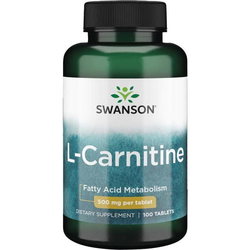 Swanson L-Carnitine 500 mg 100 tab