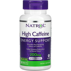Natrol High Caffeine 200 mg 100 tab