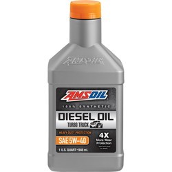 AMSoil Heavy-Duty Synthetic Diesel Oil 5W-40 1L