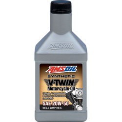 AMSoil V-Twin Motorcycle Oil 20W-50 1L