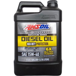 AMSoil Signature Series Max-Duty Synthetic Diesel Oil 15W-40 3.78L