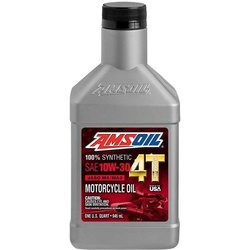 AMSoil 100% Synthetic 4T Performance Motorcycle Oil 10W-30 1L