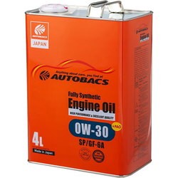 Autobacs Fully Synthetic 0W-30 SP/GF-6 4L