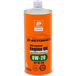 Autobacs Fully Synthetic 0W-20 SP/GF-6A 1L