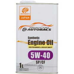 Autobacs Synthetic Engine Oil 5W-40 SP/CF 1L