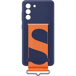 Samsung Silicone Cover with Strap for Galaxy S21 FE