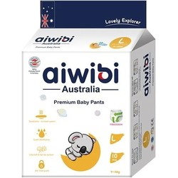 Aiwibi Premium Baby Pants L / 10 pcs