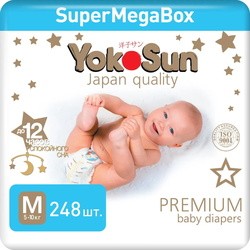 Yokosun Premium Diapers M / 248 pcs