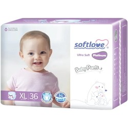 SoftLove Ultra Soft Platinum Pants XL / 36 pcs