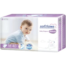SoftLove Platinum Diapers M / 40 pcs