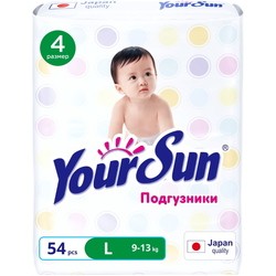 YourSun Diapers L / 54 pcs