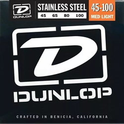 Dunlop Stainless Steel Bass Medium Light 45-100