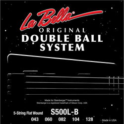 La Bella Double Ball Steinberger Bass 5-String 43-128