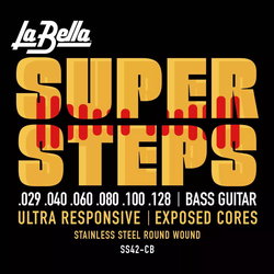 La Bella Super Steps Standard 6-String 29-128