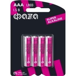 FAZA Super Alkaline 4xAAA