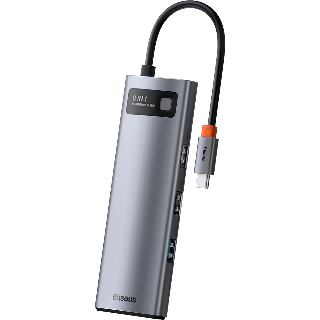 BASEUS Metal Gleam Series 8-in-1 Multifunctional Type-C Hub